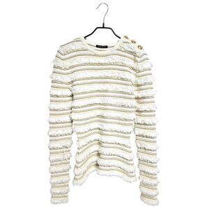 Women’s Epaulet Tweed Knit